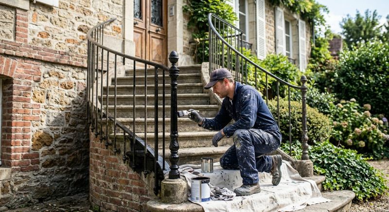 Metal Stairs Installation Service